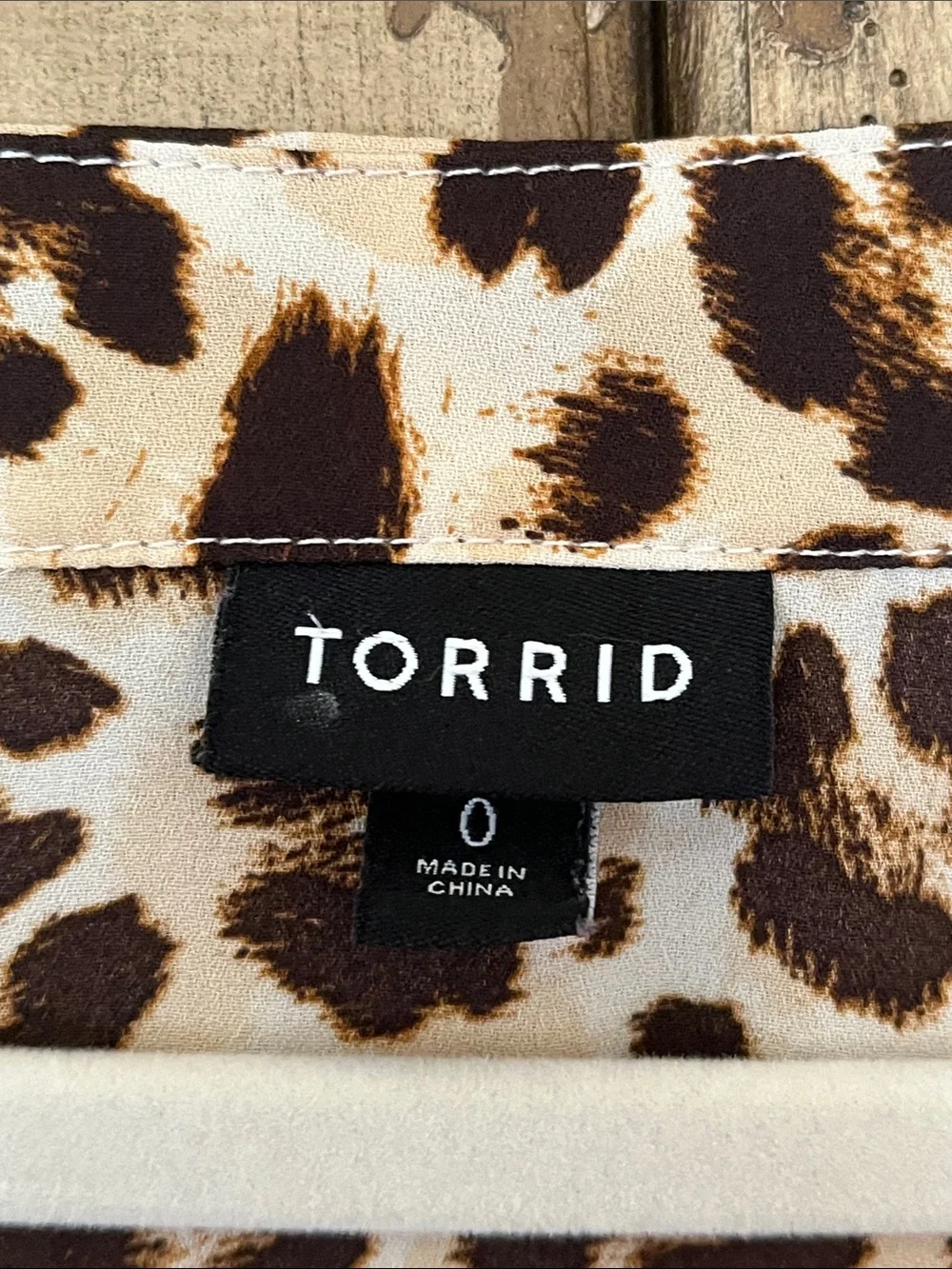 torrid leopard print